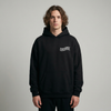 Black BMW R1200GS hoodie full body front view | Durty Bikerz