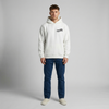 White Ducati Panigale V4 SP2 hoodie full body front view | Durty Bikerz