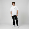 White Ducati Panigale V4 SP2 t-shirt full body front view | Durty Bikerz