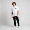 White Harley-Davidson Sportster t-shirt full body front view | Durty Bikerz