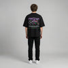 Black Kawasaki ZX-10R Trickstar t-shirt full body front view | Durty Bikerz