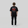 Black Team Ducati MotoGP t-shirt back view with Ducati MotoGP race bike graphic print | Durty Bikerz