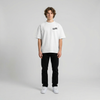 White Team Ducati MotoGP t-shirt full body front view | Durty Bikerz