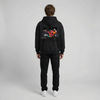 Black Team KTM MotoGP hoodie back view with KTM MotoGP race bike graphic print | Durty Bikerz