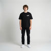 Black Team KTM MotoGP t-shirt full body front view | Durty Bikerz