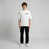 White Yamaha Ténéré t-shirt full body front view | Durty Bikerz