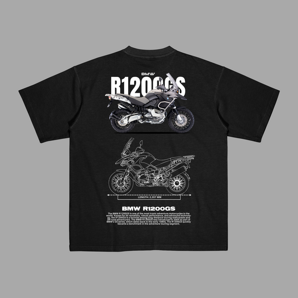 Front of white BMW T-shirt with clean branding, minimalist style