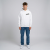 White BMW S1000RR hoodie full body front view | Durty Bikerz