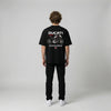 Black Ducati Panigale V4 SP2 t-shirt back view with Panigale V4 SP2 superbike graphic print | Durty Bikerz