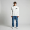 White Kawasaki Ninja 400 KRT hoodie full body front view | Durty Bikerz