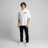 White Kawasaki Ninja H2R t-shirt full body front view | Durty Bikerz