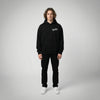 Black Kawasaki ZX-10R Trickstar hoodie full body front view | Durty Bikerz