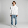 White Suzuki GSX-R 1000 hoodie full body front view | Durty Bikerz