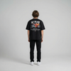 Black Team KTM MotoGP t-shirt full body back view with large MotoGP back print | Durty Bikerz