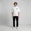 White Team KTM MotoGP t-shirt full body front view | Durty Bikerz