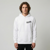 White Team LCR Honda MotoGP hoodie front view with chest logo | Durty Bikerz
